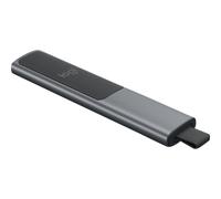 LOGITECH Spotlight Presentation remote control 3 buttons slate
