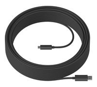 Logitech Strong, 25 m, USB A, USB C, USB 3.2 Gen 2 (3.1 Gen 2), 10 Gbit/s, Graphite 939-001802