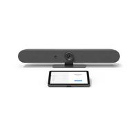 Logitech Tap IP + Rally Bar mini Système visio avec barre vidéo et tablette tactile, idéal pour les petites salles.