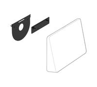 Logitech Tap Wall Mount - Kit de Montage de controleur de vidéoconférence - 939-001817