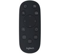 Logitech Télécommande RF pour PTZ Pro 2 Télécommande RF sans fil pour les caméras Logitech PTZ Pro 2, permettant de contrôler facilement les fonctions