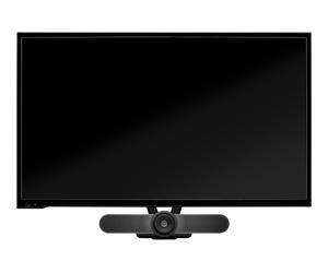 LOGITECH TV MOUNT Camera mount on-the-monitor mountable for Small Room Solution for Google Meet for Microsoft Teams Rooms for Zoom