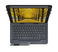 Logitech Clavier et étui Universal Folio - Sans fil Bluetooth 3.0 - AZERTY - Noir