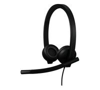 Logitech H570e - Micro-casque - sur-oreille - filaire - USB-A - Certifié pour Microsoft Teams G