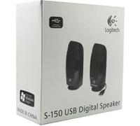 Logitech USB numérique S150 - Haut-parleurs - pour PC - USB - 1.2 Watt (Totale) - noir G