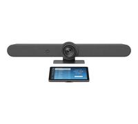 Logitech 991-000422 Système Vidéo Conférence 4K Ultra HD, Zoom Optique 5x, Écran IPS 10.1", Wi-Fi, Ethernet, USB 3.2, HDMI, Graphite