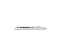 Logitech Wave Keys 920-012284 : Clavier Bureau Sans Fil RF + Bluetooth QWERTZ Allemand, Membrane, ABS, Portée 10m, Autonomie 36 mois