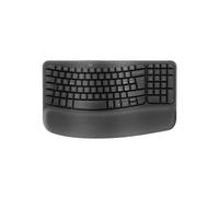 Logitech Wave Keys Graphite Clavier Sans Fil Wave Keys Ergonomique