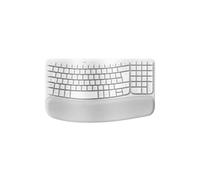 Logitech Wave Keys Wireless Ergonomique Keyboard - DEU QWERTZ