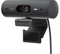 Logitech - Webcam Brio 500 Hd Graphite