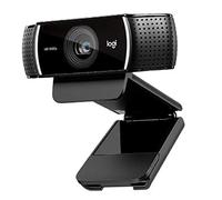Logitech Webcam C922 Pro Stream, HD 1080p / 30fps ou HD 720p / 60fps Hyperfast, Audio stéréo, Correction de la lumière HD, Autofocus, pour Youtube, Twitch, XSplit, PC/Mac/Laptop/Macbook/Tablet