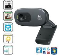 LOGITECH - Webcam HD - C270 - Noir