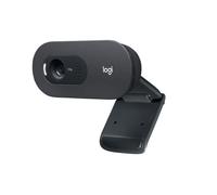 LOGITECH - Webcam HD C505 - USB HD 720p - Microphone Longue Portée - Compatible avec PC ou Mac - Gris Noir