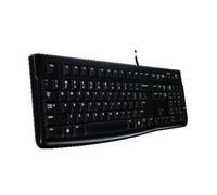 Logitech Keyboard K120 for Business clavier Bureau USB QWERTY Russe Noir