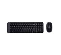 Logitech Ensemble clavier et souris MK220 Sans fil AZERTY Noir