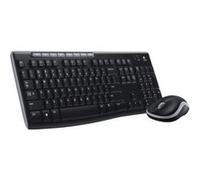 Logitech Wireless Combo MK270 Ensemble Clavier AZERTY + Souris - Récepteur USB Compact Noir G