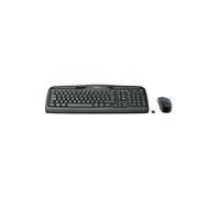 Logitech Wireless Combo MK330 - Clavier QWERTZ Allemand et Souris USB 2.4 GHz - Portée 10m, Piles longue durée (24/12 mois)