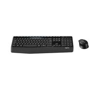 Logitech Clavier et souris sans fil MK345 – Français – Noir/Bleu