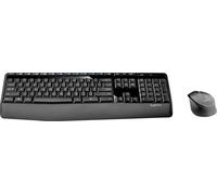 Logitech Wireless Combo MK345 - US-INT'L-Layout sans fil Souris, Kit souris + clavier, Clavier anglais, QWERTY noir