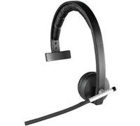 Logitech Casque micro sans fil H820e mono USB micro antiparasites, commandes intégrées, Noir