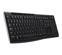 Logitech Clavier sans fil K270 – AZERTY français 2.4 GHz – Noir