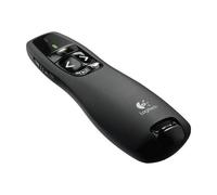 Logitech Wireless Presenter R400 télécommande RF Noir