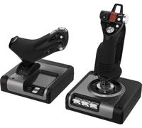 Logitech X52 Professional H.O.T.A.S. - Manette de jeu et régulateur de gaz - filaire - pour PC