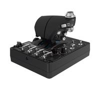 Logitech G Système H.O.T.A.S X56 – Joystick 6 DOF, Commande des gaz, RVB, 2x USB, Noir