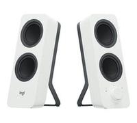 Logitech Z207 - Haut-parleurs - pour PC - canal 2.0 - sans fil - Bluetooth - 5 watt (Totale) - blanc G