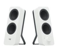 LOGITECH Z207 Speakers for PC 2.0-channel wireless Bluetooth 5 Watt Total white