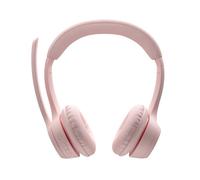 Logitech Casque Bluetooth Zone 300 – Mic anti-parasite – Windows/Mac/Chrome/Linux/iOS/Android – Rose