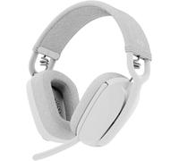 Logitech ZONE VIBE 100 Micro-casque supra-auriculaire Bluetooth Stereo blanc Suppression du bruit du microphone, Noise Cancelling volume réglable, mise en