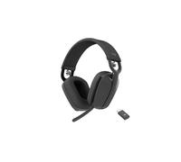 Logitech Zone Vibe Wireless Casque circum-auriculaire avec Bluetooth et récepteur USB | Version UC | Graphite