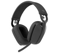 Logitech Zone Vibe Wireless - Micro-casque - circum-aural - Bluetooth - sans fil - isolation acoustique - graphite - Certifié pour Microsoft Teams