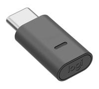 Logitech Zone Vibe Wireless UC Clé logicielle Sans fil Bluetooth Graphite