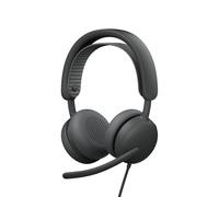 Logitech Casque Zone Wired 2 – ANC hybride adaptative, USB‑C avec adaptateur USB‑A – Graphite