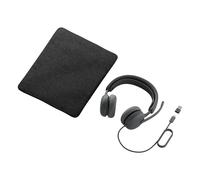 Logitech Casque sur-oreille Zone Wired 2 filaire – Réduction active du bruit, certifié UC – Graphite