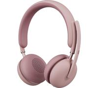 Logitech Casque filaire/sans fil Zone Wireless 2 UC – USB‑C, Bluetooth 2.4GHz, Teams – Rose