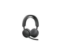 Logitech Zone Wireless 2 ES Casque sans fil double pour professionnels avec réduction de bruit active hybride adaptative | Certifié pour Microsoft Teams | Graphite