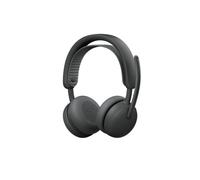 Logitech Zone Wireless 2 ES Teams Casque professionnel avec Bluetooth 5.3, ANC hybride adaptatif, micros antibruit optimisés par l'IA et certification