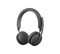 Logitech 2 - Micro-casque - sur-oreille - Bluetooth - sans fil - Suppresseur de bruit actif - graphite - Certifié pour Microsoft Teams Graphite G