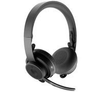 Logitech Zone Wireless Micro-casque supra-auriculaire sans fil, Bluetooth Stereo noir Suppression du bruit du microphone, Noise