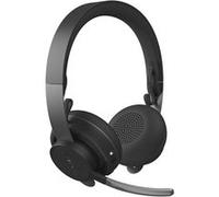 Logitech Zone Wireless - Micro-casque - sur-oreille - Bluetooth - sans fil - Suppresseur de bruit actif - isolation acoustique - graphite - Certifié pour Microsoft Teams Graphite G