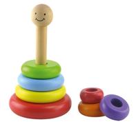 Logitoys - SK0044YJ - Pyramide - Bois 6 Anneaux