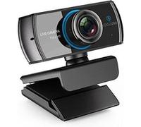 Logitubo HD Webcam 1080P/1536P Live Streaming Caméra avec Double Microphones Web Cam Fonctionne avec XBox One/PC/MacBook/Support TV