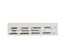 Logo 3D ABS for Voiture 318Ci 320Ci 325Ci - Autocollant for Coffre arrière - Accessoires de marquage Auto(325ci Silver)