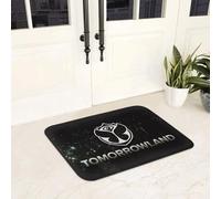 Logo 3D du Tomorrowland Music Festival Logo Antidérapant Tapis de Sol Tapis Lavable pour l’entrée de la Cuisine Tapis de Pied sur Balcon de la Maison - 40x60cm