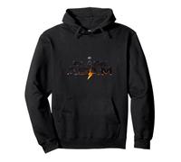 Logo Adam Lightning noir DC Comics Sweat à Capuche