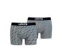 Levi's Boxer sous-vêtement, Gris/Noir, L Homme