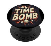 Logo Amusant Time Bomb pour Un Look Cool PopSockets PopGrip Adhésif
